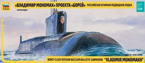 Zvezda Vladimir Monomakh Sub Plastic Model Military Ship Kit 1/350 Scale #9058