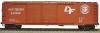 Accurail 50' Steel Double-Door Box Car -- Southern (oxide w/white lettering) - HO-Scale