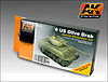 US Olive Drab Modulation Acrylic US Olive Drab Modulation Acrylic