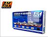 WWII German Warships Camouflages Acrylic Paint WWII German Warships Camouflages Acrylic Paint