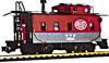 Aristo-Craft Long Steel Caboose -- New York Central - G-Scale