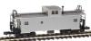 Atlas Master Line Standard Cupola Caboose w/Rapido Couplers -- Undecorated - N-Scale