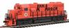 Atlas GP35 Phase 1B Loco Ann Arbor 391 N