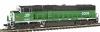 Atlas Master Series(TM) Diesel EMD SD60M Powered w/Decoder -- Burlington Northern #9208 - N-Scale