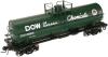 Atlas-O Atlas O (TM) 11,000 Gallon Tank Car, 2-Rail -- Dow of Canada - O-Scale