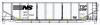 BLMA G-86R TOPGON -- Norfolk Southern #23164 (yellow Stripes) - HO-Scale