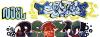 Blair Line Modern ''Tagger'' Graffiti Decals -- Set #31 Joker/Mask/Noel - N-Scale (2)