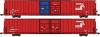 Conrail Double Door Boxcar, Assembled, 2-Pack -- New York Central - N-Scale (2)