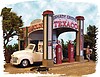 Gas Station at Shady Grove - Laser-Cut Wood Kit Gas Station at Shady Grove - Laser-Cut Wood Kit