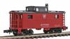 Bowser Manufacturing Co. PRR Class N5 Steel Cabin Car (Caboose) - Assembled -- Pennsylvania (New Style Lettering) - N-Scale