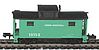 Bowser Manufacturing Co. PRR Class N5 Steel Cabin Car (Caboose) - Assembled -- Penn Central - N-Scale