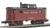 Bowser Manufacturing Co. PRR Class N5 Steel Cabin Car (Caboose) - Assembled -- New Haven - N-Scale