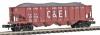 Bowser Manufacturing Co. H-21a 70-Ton 4-Bay Hopper -- Chicago & Eastern Illinois - N-Scale