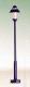 Brawa Modellspeilwaren Street Light -- Bad Homburg, 1-3/4'' High - HO-Scale