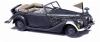 Busch Gmbh Former German Army WWII Automobiles -- BMW 327 2-Door Convertible w/Top Down - Army Staff Car - HO-Scale