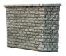 Double Track Cut Stone Bridge Pier with Pointed End Double Track Cut Stone Bridge Pier with Pointed End