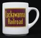 CM Shops Ceramic Mug w/Railroad Herald -- Delaware, Lackawanna & Western