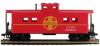 Mantua by Model Power 36' Steel Caboose Santa Fe HO