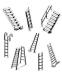 Steps & Ladders Set - HO-Scale (4) Steps & Ladders Set - HO-Scale (4)