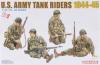 US Army Tank Riders 1944-45 4 Set US Army Tank Riders 1944-45 4 Set