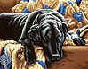 Guilty Pleasures (Black Labrador Lying on Sofa) Guilty Pleasures (Black Labrador Lying on Sofa)
