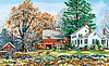 Precious Days (Country Farm Home)(20''x12'') Precious Days (Country Farm Home)(20''x12'')