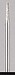 Diamond Taper Point .08 Dia 3/32 Diamond Taper Point .08 Dia 3/32