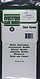 Plastic Styrene Plain Sheet .030x6x12 (2) Plastic Styrene Plain Sheet .030x6x12 (2)
