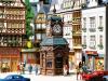 Four-Face Clock Tower with Newstand Four-Face Clock Tower with Newstand