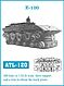 E100 Tank Track Link Set (420 Links) E100 Tank Track Link Set (420 Links)