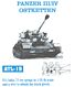 Panzer III/IV Ostketten Tank Track Link Set Panzer III/IV Ostketten Tank Track Link Set