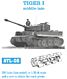 Tiger I Mid-Late Tank Track Link Set (220 Links) Tiger I Mid-Late Tank Track Link Set (220 Links)