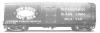 Funaro & Camerlengo 40' GPEX Milk Reefer (Resin Kit) -- New Haven Dairies - HO-Scale