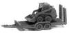 Bobcat Skid Steer Loader w/Utility Trailer (Unpainted Metal Kit) Bobcat Skid Steer Loader w/Utility Trailer (Unpainted Metal Kit)