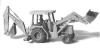 310 A Backhoe w/Operator Figure (Unpainted Metal Kit) 310 A Backhoe w/Operator Figure (Unpainted Metal Kit)