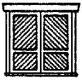 Victorian Baggage Door 80'' (4) Victorian Baggage Door 80'' (4)