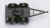 Herpa Models Truck Accessories -- Converter Dolly - 2-Axle Fifth Wheel Platorm - HO-Scale