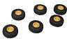 Loader Tires & Hubs - Approximately 6' Scale Diameter Loader Tires & Hubs - Approximately 6' Scale Diameter