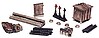 Railroad Yard Detail Set Metal Kit Railroad Yard Detail Set Metal Kit