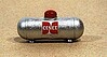 Custom Small Propane Tank Silver Custom Small Propane Tank Silver