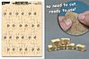 1/35 WWII US Military MRE Small Boxes (12pcs) (Pre-cut Cardboard) 1/35 WWII US Military MRE Small Boxes (12pcs) (Pre-cut Cardboard)
