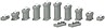 Ad-On Gradual Pier Set - 7/16 - 1-5/8'' 11-42mm High Ad-On Gradual Pier Set - 7/16 - 1-5/8'' 11-42mm High