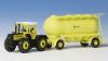 Kibri Construction Equipment - Mercedes Benz Tractor w/Tank Trailer - HO-Scale