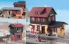 Kibri Station Set -- ''Oberzeisel'' Includes 1ea- #9306, #9608 & #9635 - HO-Scale