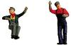 Engineer & Fireman (Waving & Sitting) Engineer & Fireman (Waving & Sitting)