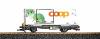 LGB Container Car -- Rhaetian Railways (COOP Broccoli) - G-Scale