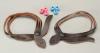 The Leather Factory Leather Braided Snake Wristband Kit