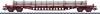 Marklin, Inc Era V Flat Car w/Stakes -- CFL Luxembourg State Railways - HO-Scale