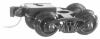 #1000 Bettendorf Trucks w/Couplers - Short Extension 1 Pair #1000 Bettendorf Trucks w/Couplers - Short Extension 1 Pair