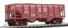 Micro Trains Line 33' Panel-Side Twin Bay Hopper w/Coal Load -- Central Vermont #20018 (Mineral Red, white Herald & Lettering) - N-Scale
